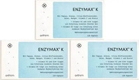 PZN-DE 00932011, Enzymax K Kapseln Inhalt: 217.8 g, Grundpreis: &euro; 469,74 / kg