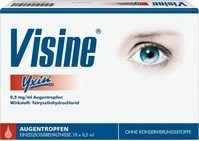 PZN-DE 04081171, Visine Yxin Augentropfen in Einzeldosispipetten Inhalt: 5 ml