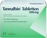 PZN-DE 02036769, Tannalbin Tabletten bei Durchfallerkrankungen Inhalt: 50 St