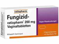 PZN-DE 03292397, Fungizid ratiopharm 200 mg Vaginaltabletten Inhalt: 3 St