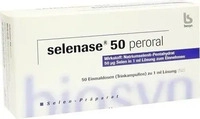 PZN-DE 01240315, selenase 50 peroral gebrauchsfertige Trinkampulle L&ouml;sung zum