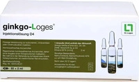 PZN-DE 10729268, Ginkgo-Loges Injektionsl&ouml;sung D 4 Ampullen Inhalt: 100 ml,