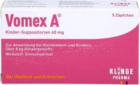 PZN-DE 11091632, Vomex A Kinder-Suppositorien 40 mg Inhalt: 5 St