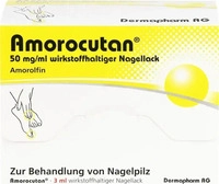 PZN-DE 10050536, Amorocutan 50 mg/ml wirkstoffhaltiger Nagellack Inhalt: 3 ml