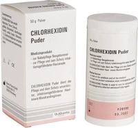 PZN-DE 04701484, CHLORHEXIDIN Puder Inhalt: 50 g, Grundpreis: &euro; 195,60 / kg