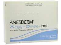 PZN-DE 09071496, ANESDERM 25 mg/g + 25 mg/g Creme + Pflaster Inhalt: 5 g