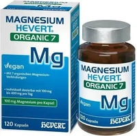 PZN-DE 20049008, Magnesium Hevert Organic 7 Kapseln Inhalt: 97 g, Grundpreis:...