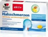 PZN-DE 13876805, Doppelherz gegen Halsschmerzen Lutschtabletten Inhalt: 24 St