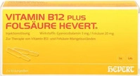 PZN-DE 00296093, Vitamin B12 plus Fols&auml;ure Hevert Ampullen Inhalt: 40 ml,