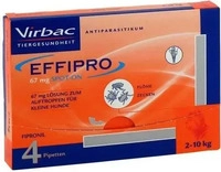 PZN-DE 05507689, Effipro 67 mg vet. L&ouml;sung zum Auftropfen kleine Hunde Inhalt:...
