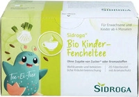 PZN-DE 00953935, Sidroga Bio Kinder-Fencheltee Filterbeutel Tee Inhalt: 40 g,