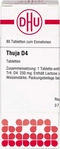 PZN-DE 02107647, DHU Thuja D 4 Tabletten Inhalt: 80 St