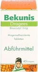 PZN-DE 04512010, Bekunis Dragees Bisacodyl 5 mg Tabletten magensaftresistent Inhalt: