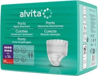 PZN-DE 10751902, Alvita Inkontinenz Pants maxi medium Nacht Inhalt: 14 St