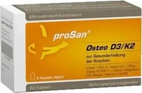 PZN-DE 11599879, Prosan Osteo D3-K2 Weichkapseln Inhalt: 57.3 g, Grundpreis:...