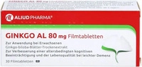 PZN-DE 06565111, GINKGO AL 80 mg Filmtabletten Inhalt: 30 St