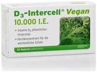 PZN-DE 11664795, D3-Intercell Vegan 10.000 I.E. Kapseln Inhalt: 10.5 g, Grundpreis: