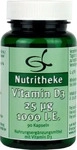 PZN-DE 11578328, Vitamin D3 25 &micro;g 1.000 I.E. Kapseln Inhalt: 25.7 g,...
