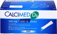 PZN-DE 12414066, Calcimed D3 500 mg / 1000 I.E. Direct Granulat Inhalt: 60 St