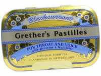 PZN-DE 00560414, Grethers Blackcurrant Pastillen Inhalt: 60 g, Grundpreis:...