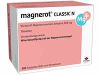 PZN-DE 00150780, magnerot CLASSIC N Magnesium Tabletten Inhalt: 200 St