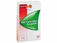 PZN-DE 01639595, nicorette Kaugummi freshfruit, 2 mg Nikotin Inhalt: 105 St