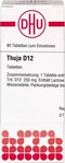 PZN-DE 02107676, DHU Thuja D 12 Tabletten Inhalt: 80 St