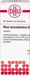 PZN-DE 01783688, DHU Rhus toxicodendron D 4 Tabletten Inhalt: 80 St