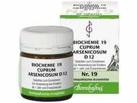 PZN-DE 04325087, Biochemie 19 Cuprum arsenicosum D 12 Tabletten Inhalt: 80 St