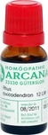 PZN-DE 02603553, Rhus toxicodendron Arcana LM 12 Dilution Inhalt: 10 ml, Grundpreis: