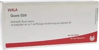PZN-DE 02832822, Quarz D 20 Ampullen Inhalt: 10 ml, Grundpreis: &euro; 2.062,- / l