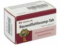 PZN-DE 04586149, Rauwolfiaviscomp Tab Tabletten Inhalt: 80 St