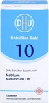 PZN-DE 06584249, DHU Sch&uuml;&szlig;ler-Salz Nr. 10 Natrium sulfuricum D6 Tabletten Inhalt: