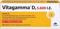 PZN-DE 11239448, Vitagamma D3 5.600 I.E .Vitamin D3 NEM Tabletten Inhalt: 13.4...