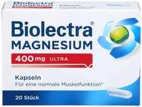 PZN-DE 10043625, Biolectra Magnesium 400 mg ultra Kapseln Inhalt: 16.5 g, Grundpreis: