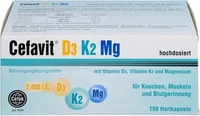 PZN-DE 15194174, Cefavit D3 K2 Mg Hartkapseln Inhalt: 77.7 g, Grundpreis: &euro;