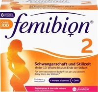 PZN-DE 15200041, Femibion 2 Schwangerschaft + Stillzeit ohne Jod - 8-Wochen-Packung
