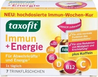 PZN-DE 17268126, Taxofit Immun & Energie Trinkampullen Inhalt: 83.8 g, Grundpreis: