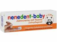 PZN-DE 17386908, Nenedent-baby Zahncreme mit Fluorid Zahnpflegeset Inhalt: 20...