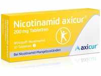 PZN-DE 17620474, Nicotinamid axicur 200 mg Tabletten Inhalt: 10 St
