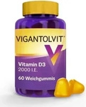 PZN-DE 18199060, Vigantolvit 2000 I.E. Vitamin D3 Weichgummis Inhalt: 180 g,