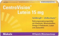 PZN-DE 15401294, Centrovision Lutein 15 mg Kapseln Inhalt: 24 g, Grundpreis: &euro;