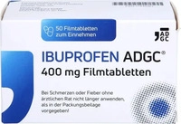 PZN-DE 17445321, IBUPROFEN ADGC 400 mg Filmtabletten Inhalt: 50 St