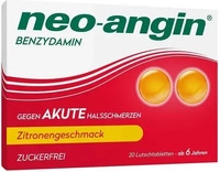 PZN-DE 11160178, neo-angin Benzydamin gegen akute Hasschmerzen Zitrone