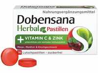 PZN-DE 17457821, Dobensana Herbal Kirschgeschmack Vitamin C & Zink Pastillen