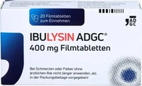 PZN-DE 17919888, IBULYSIN ADGC 400 mg Filmtabletten Inhalt: 20 St