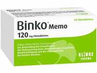 PZN-DE 16168902, Binko Memo 120 mg Filmtabletten Inhalt: 120 St