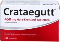 PZN-DE 14064535, Crataegutt 450 mg Herz-Kreislauf-Tabletten Filmtabletten Inhalt: 100