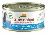 Sparpaket: 24x70g Almo Nature HFC Natural Atlantikthunfisch Nassfutter für...