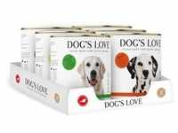 6x 800g Dog´s Love Adult Mix (6 Sorten) Hundefutter nass